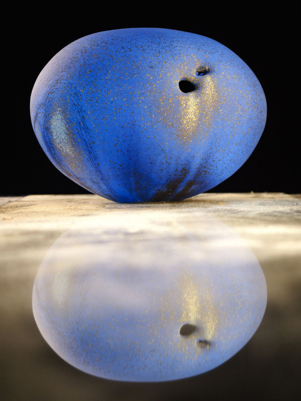 Boule bleue narcisse